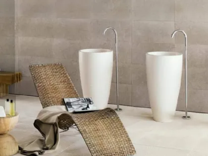 Lavabo da Bagno Baobab Monolite di Neutra