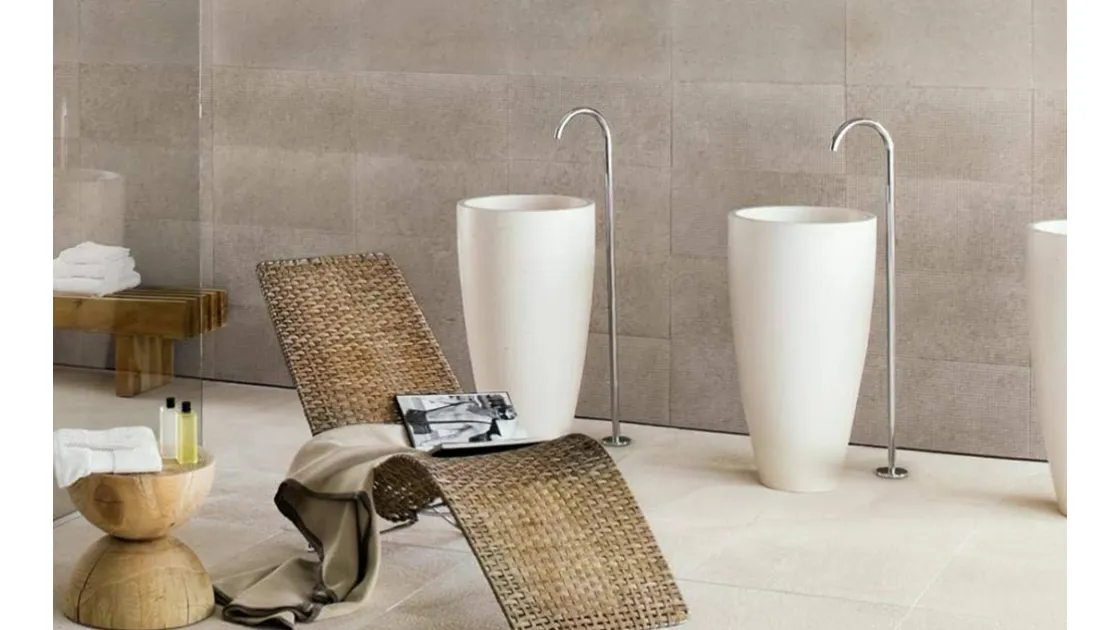 Lavabo da Bagno Baobab Monolite di Neutra