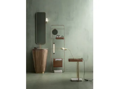 Mobile da Bagno a terra Suede 01 di Cerasa