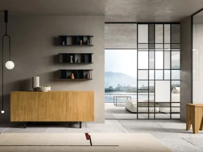 Credenza Bassa serie Nature in Rovere By VOX - AMF Mobili di Design