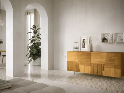 Credenza Bassa serie Nature in Rovere By VOX - AMF Mobili di Design